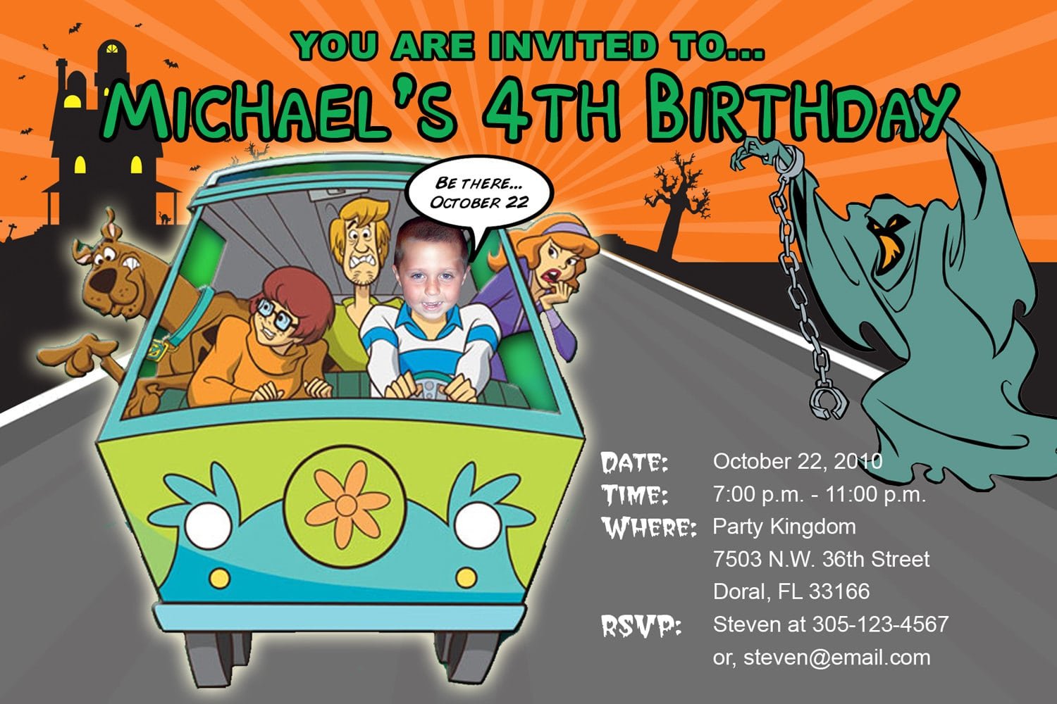 Free Scooby Doo Party Invitation Printable â Einmaleinshaus Com